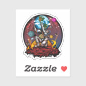 Atlas Space Man Sticker (Vel)