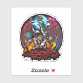 Atlas Space Man Sticker (Vel)