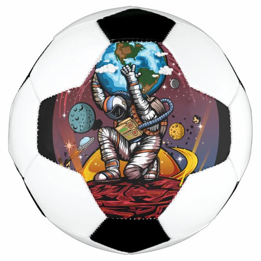 Atlas Space Man Voetbal (Voorkant)