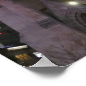 Atlas & St. Patrick's Cathedraal - Kerstfeest post Poster (Hoek)