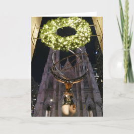 Atlas & St. Patrick's Cathedral, Kerstmis - Kaart