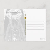 Atlas & St. Patrick's Cathedral, Kerstmis, NYC - Briefkaart (Achterkant)