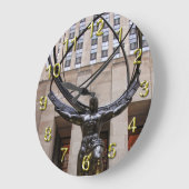 Atlas Statue, Rockefeller Center, NYC Grote Klok (Hoek)