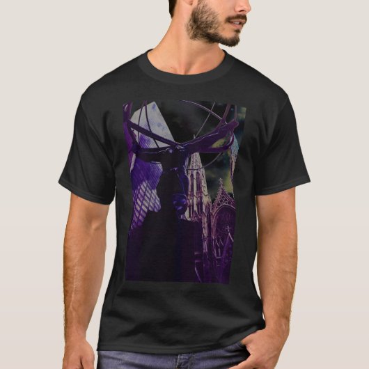 Atlas Statue Rockefeller Center NYC. T-shirt (Voorkant)