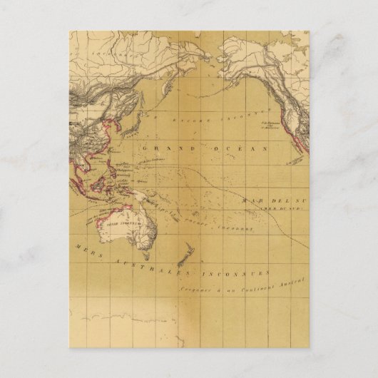 Atlas van 1550 briefkaart (Voorkant)