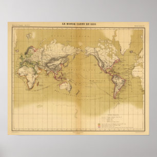 Atlas van 1550 poster