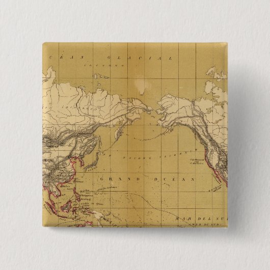 Atlas van 1550 vierkante button 5,1 cm (Voorkant)