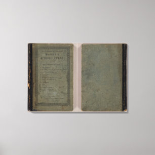 atlas van de caraïneschool canvas afdruk