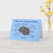 Atlas van de Hersenen van een Tandarts Kaart (Gele Bloem)