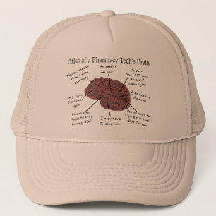 Atlas van de Hersenen van een van de Apotheek Trucker Pet