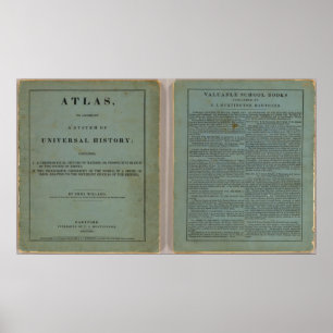 Atlas van de universele geschiedenis poster