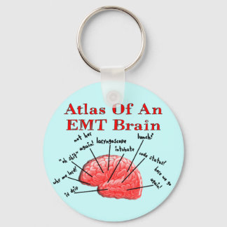 atlas van een EMT-brein Sleutelhanger