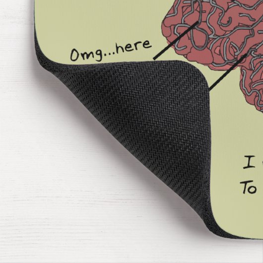 Atlas van een Farmacie Tech's Brain Muismat (Hoek)