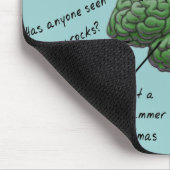 Atlas van een Geoloog's Brain Funny Gifts Muismat (Hoek)