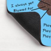 Atlas van een hond muismat (Hoek)