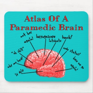 Atlas van een Paramedische brein Muismat