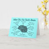 Atlas van het brein van Vet Tech Kaart (Gele Bloem)