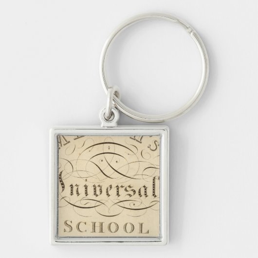 atlas voor de universele school sleutelhanger (Voorkant)