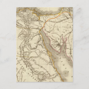 atlas voor het Midden-Oosten Briefkaart