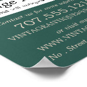  Atlas Wereldbol, Antiek dealer, winkel Poster (Hoek)