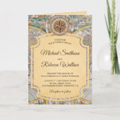 Atlas Wereldkaart Reizen Avontuur Bruiloft (Voorkant)