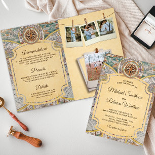 Atlas Wereldkaart Reizen Avontuur Bruiloft