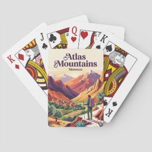 Atlasgebergte Marokko Pokerkaarten