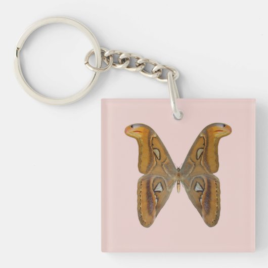 Atlasmot Sleutelhanger (Voorkant)