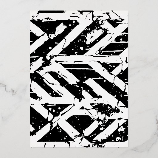 Atleet Afstuderen verwijdert Pet op Folie Uitnodiging (Achterkant)