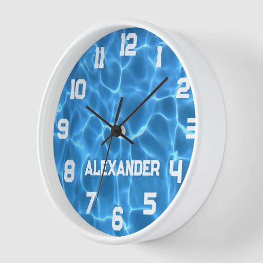 Atleet naam Aqua Blauw Zwembad (Hoek)