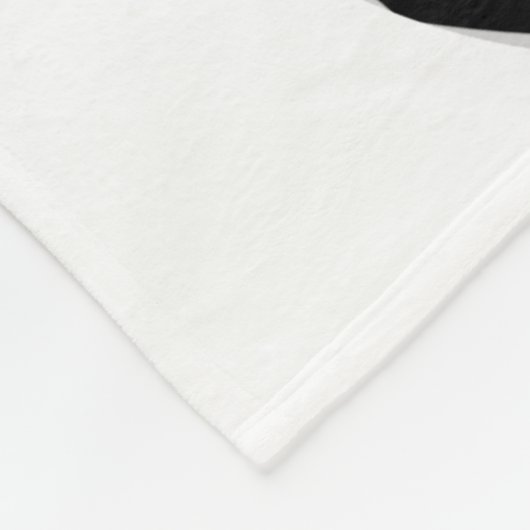 Atleet trui nummer op groep van voetballen fleece deken (Hoek)