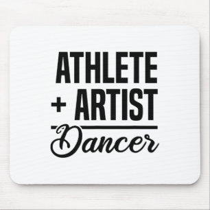 Atlete + Artiest = Danser Ballerina Ballet Dancing Muismat