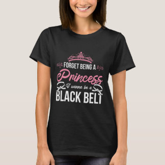 Atlete Karate Meisje Sparring Black Belt Vrouwen G T-shirt