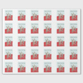 atleten, rennen, marathonraceontwerp cadeaupapier (Vlak)