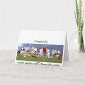 Atleten Werelden Beste Vader & #1 Coach Wenskaart Kaart (Achterkant)