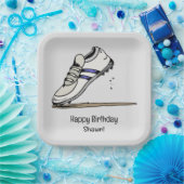 Atletiek papieren bordje (Feest)