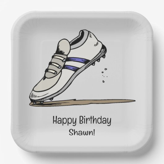 Atletiek papieren bordje (Voorkant)