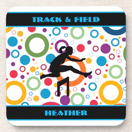 Atletiek samenvatting bier onderzetter (Voorkant)