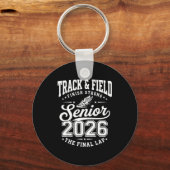 Atletiek senior 2026 afstudeerklas van sleutelhanger (Voorkant)