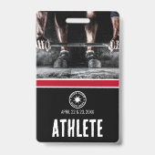 Atletiek Sport Evenement Badge (Voorzijde)