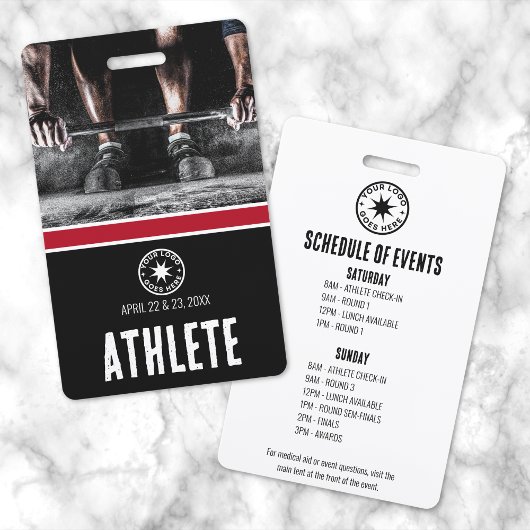 Atletiek Sport Evenement Badge
