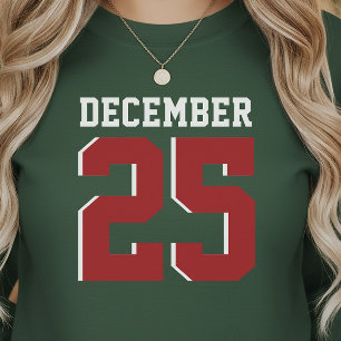 Atletiek sporten 25 december Jersey stijl Trui