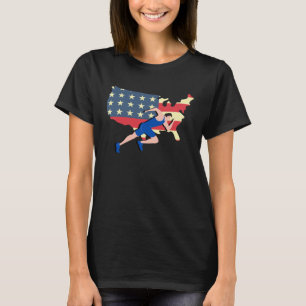 Atletiek Verenigde Staten Olympische atleten T-shirt