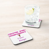 Atletiek Wereldkampioenschappen Kenia Runner: I Lo Bier Onderzetter (Rechterzijde)