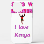Atletiek Wereldkampioenschappen Kenia Runner: I Lo Case-Mate iPhone Case (Achterkant)