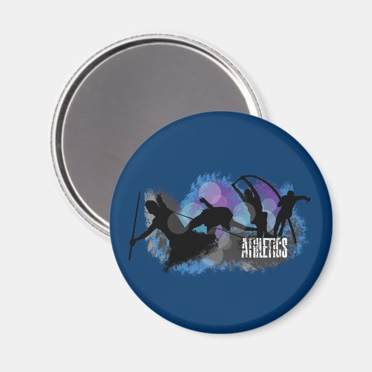 Atletiekmagneet Magneet (Voorkant / Achterkant)