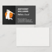 atletiektrainer | Basketballer Dunking Visitekaartje (Voorkant / Achterkant)