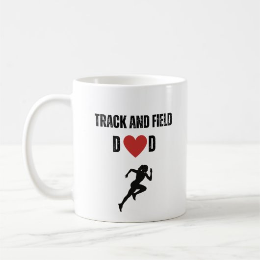 Atletiekvader Koffiemok (Links)