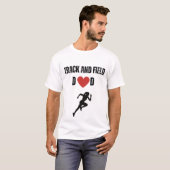 Atletiekvader T-shirt (Voorkant volledig)