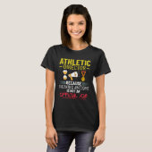 Atletisch directeur trainingscoach programma Team T-shirt (Voorkant volledig)
